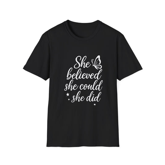 She Believed She Could | Confidence Tee