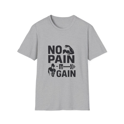 No Pain No Gain | Gym Motivation Tee