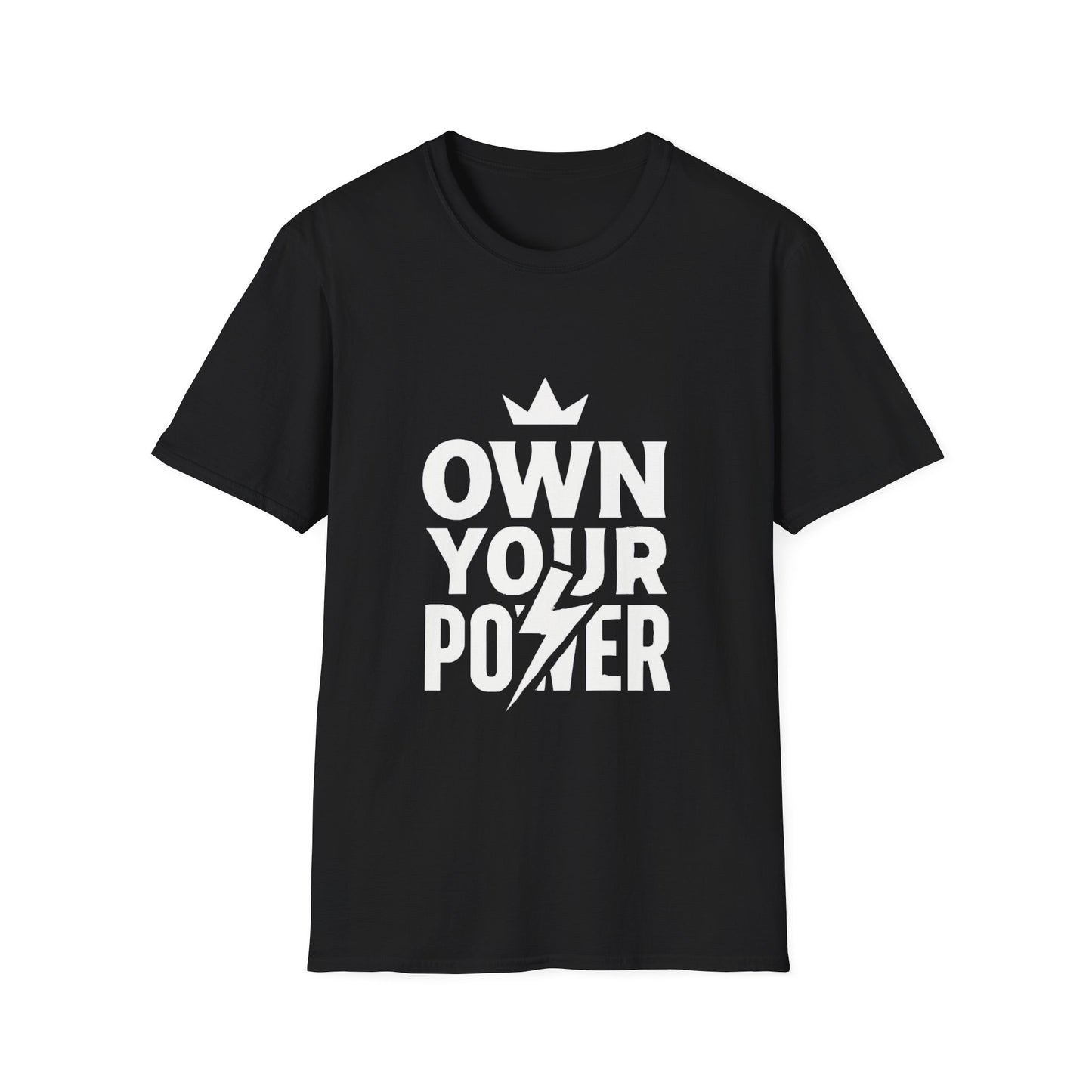 Own Your Power confidence t-shirt by Positivity Prints
