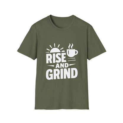 Rise And Grind | Hustle Motivation Tee