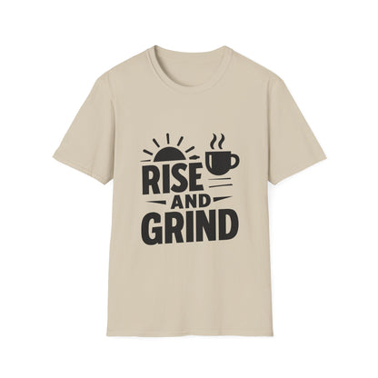 Rise And Grind | Hustle Motivation Tee