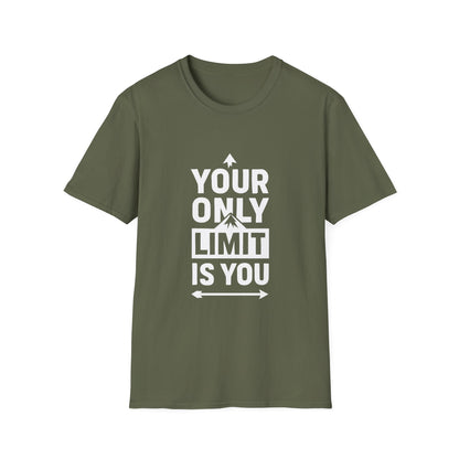 Your Only Limit Is You | Confidence Mindset Tee