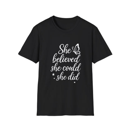 She Believed She Could | Confidence Tee