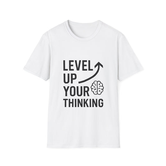 Level Up Your Thinking | Growth Mindset Tee