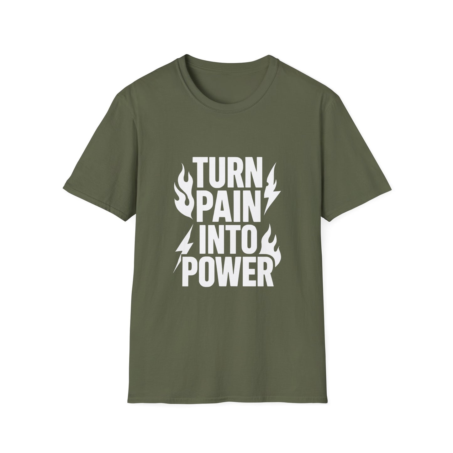 Turn Pain Into Power | Mental Strength Tee