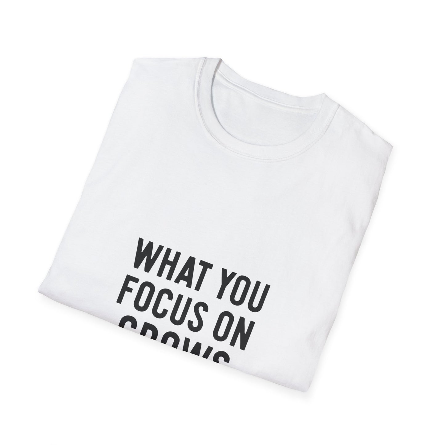 What You Focus On Grows | Growth Mindset Tee