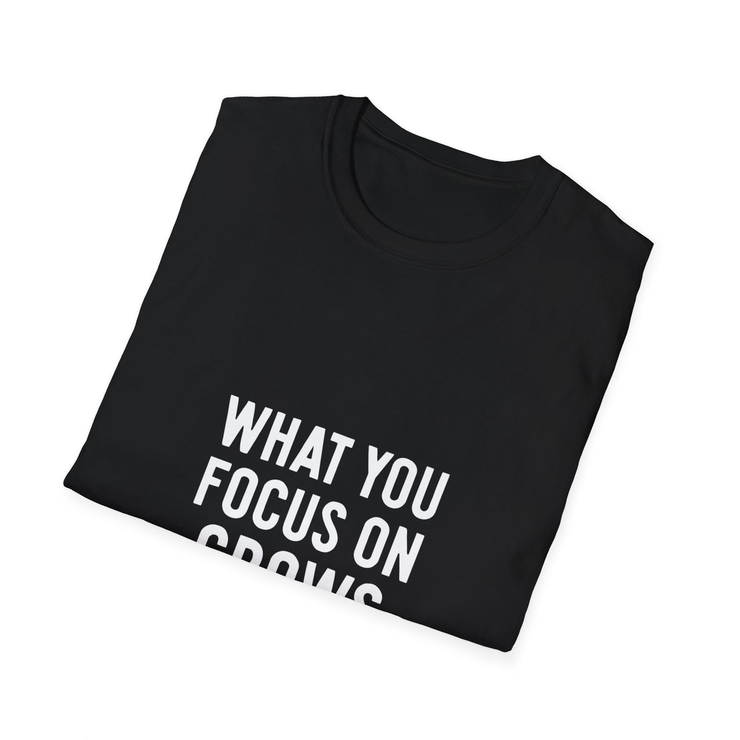 What You Focus On Grows | Growth Mindset Tee