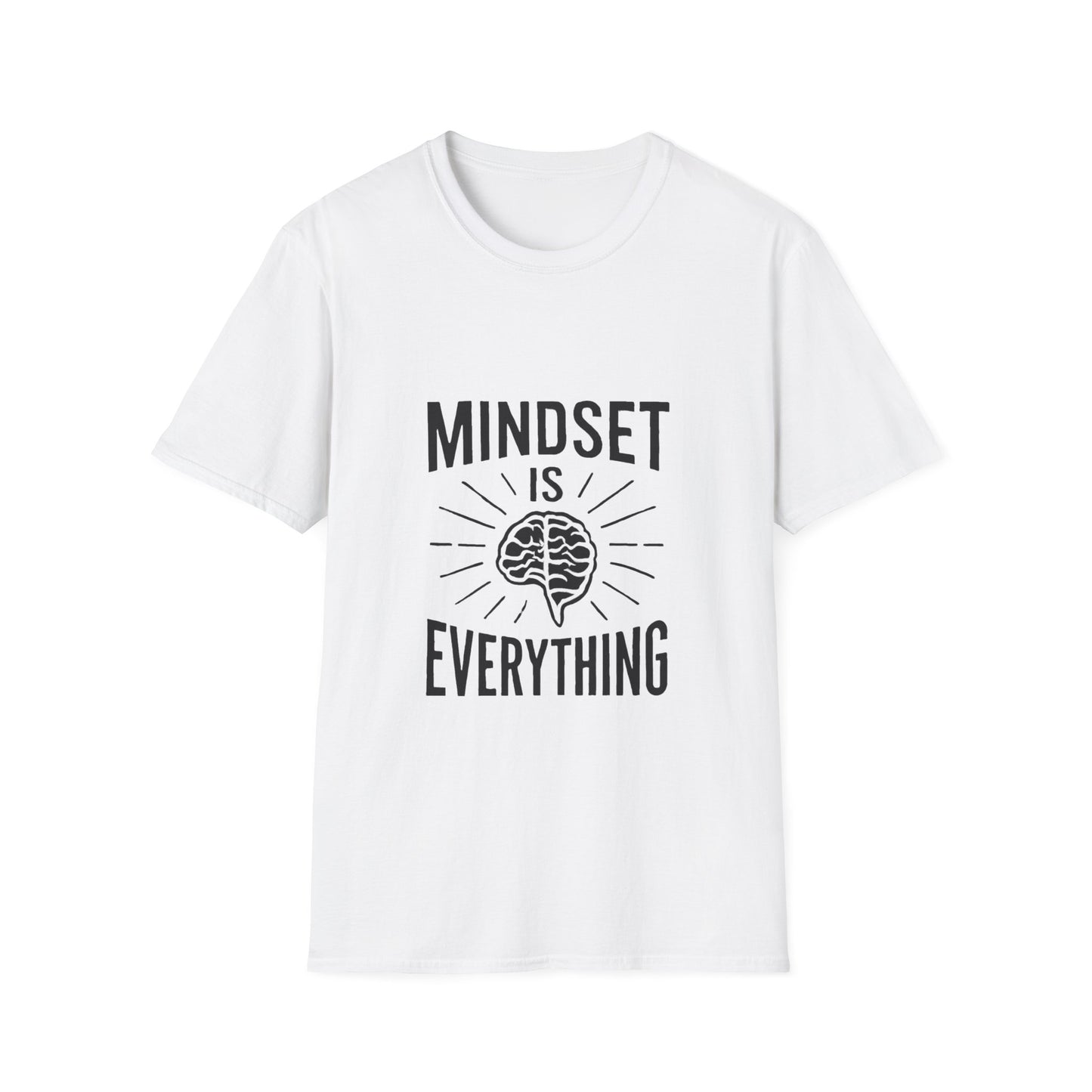 Mindset Is Everything growth mindset t-shirt by Positivity Prints
