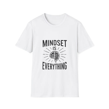 Mindset Is Everything growth mindset t-shirt by Positivity Prints
