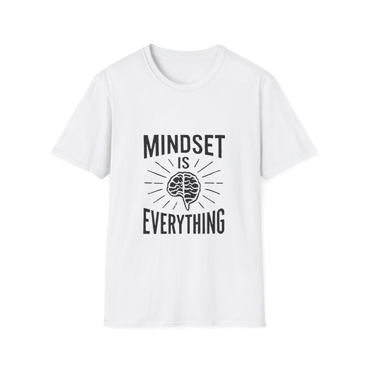 Mindset Is Everything growth mindset t-shirt by Positivity Prints