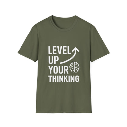 Level Up Your Thinking | Growth Mindset Tee