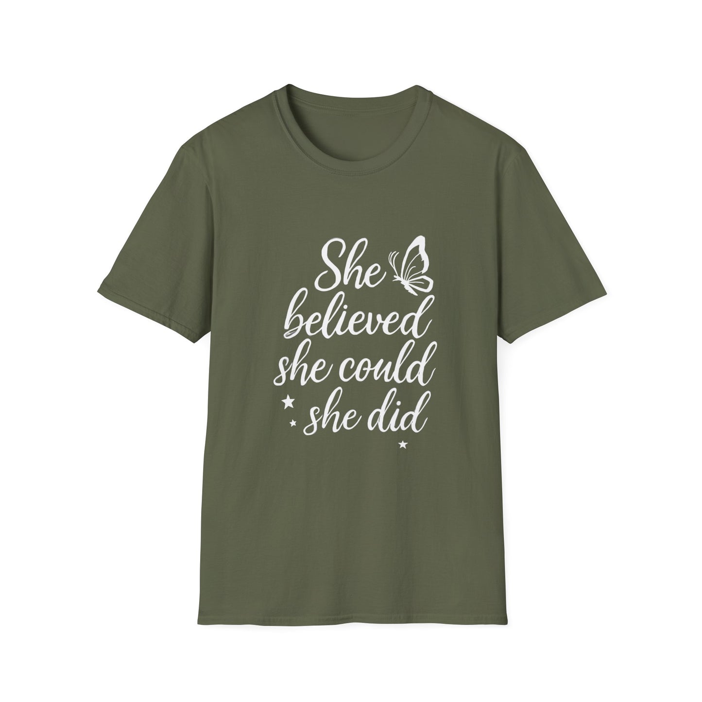 She Believed She Could | Confidence Tee