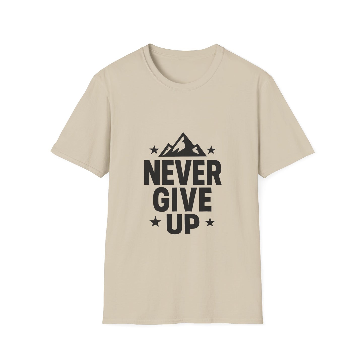 Never Give Up | Positive Mindset Tee