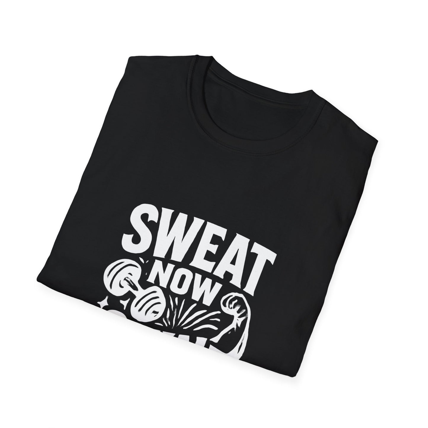 Sweat Now Shine Later | Gym Motivation Tee