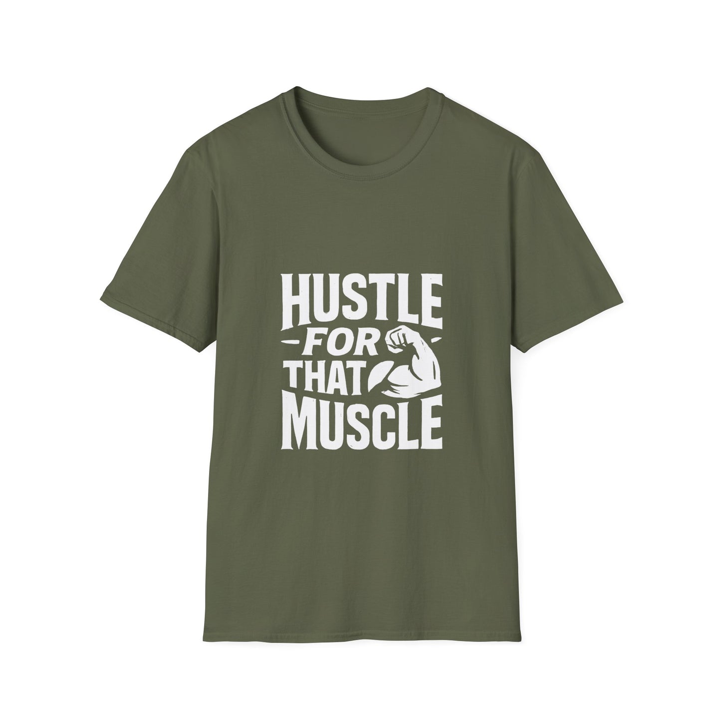 Hustle For That Muscle | Gym Motivation Tee