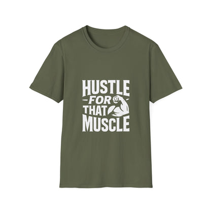 Hustle For That Muscle | Gym Motivation Tee