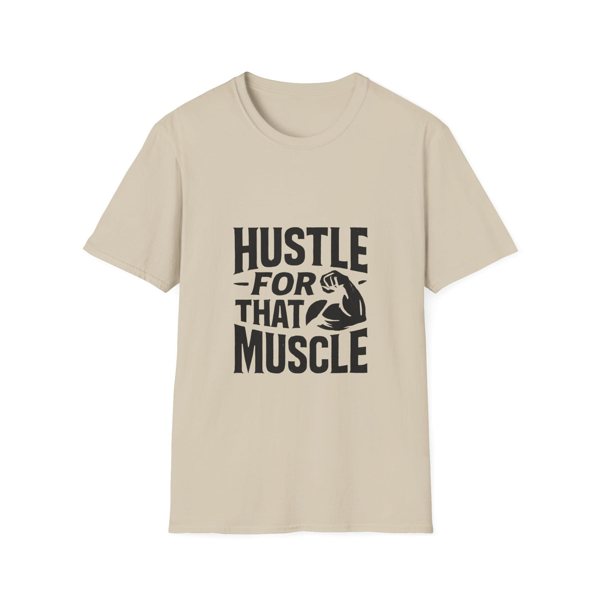 Hustle For That Muscle | Gym Motivation Graphic Tee
