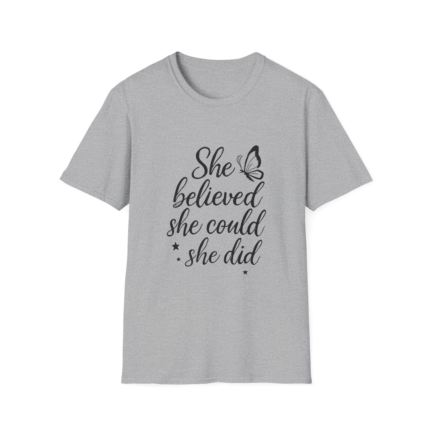 She Believed She Could | Confidence Tee