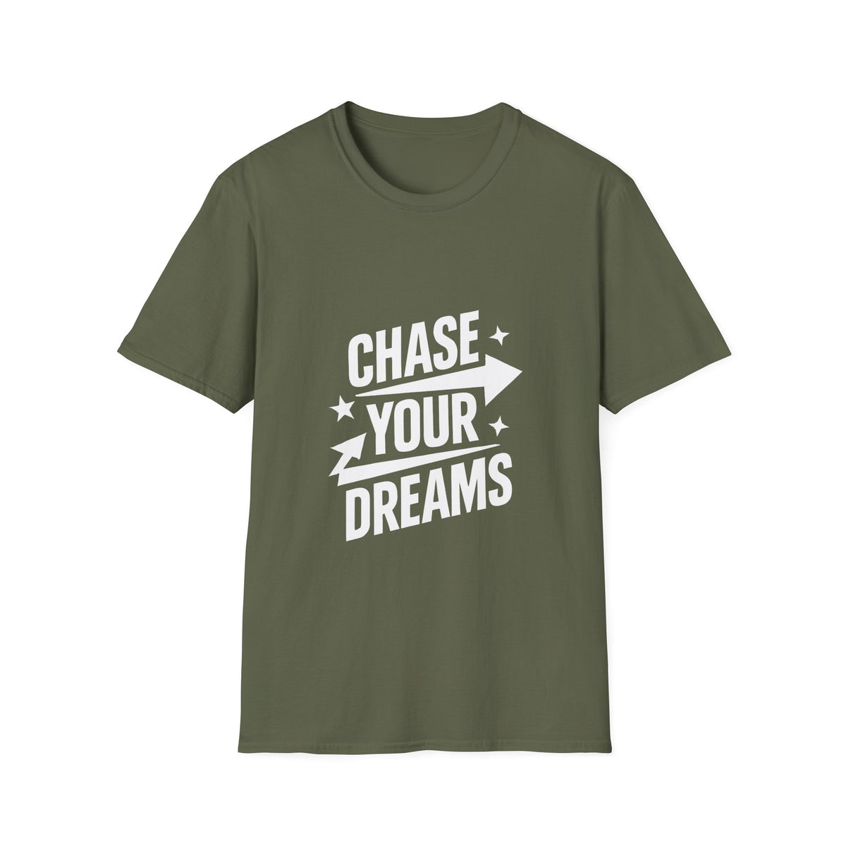 Chase Your Dreams Motivational Graphic T-Shirt