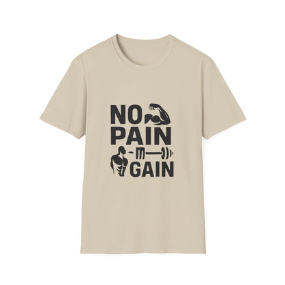 No Pain No Gain | Gym Motivation Tee