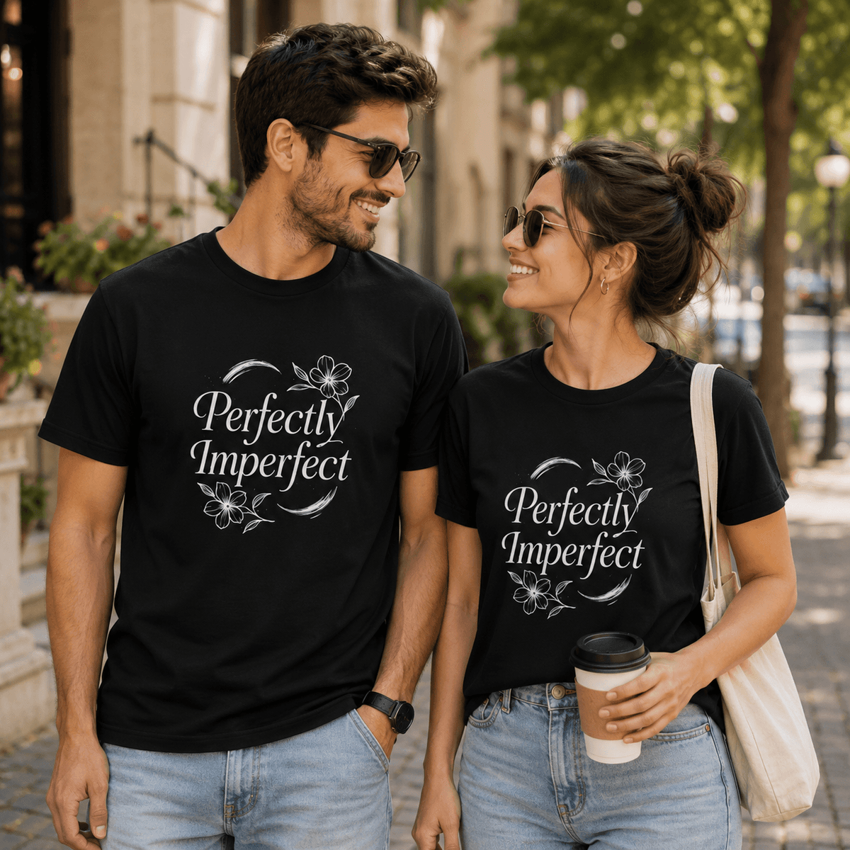 Perfectly Imperfect | Self Love Tee Inspirational Graphic Tee