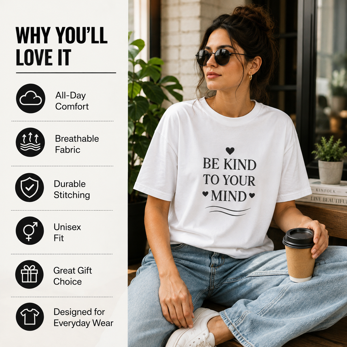 Be Kind To Your Mind | Mental Health Tee