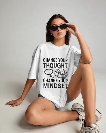 Growth Mindset positive thinking t-shirt by Positivity Prints