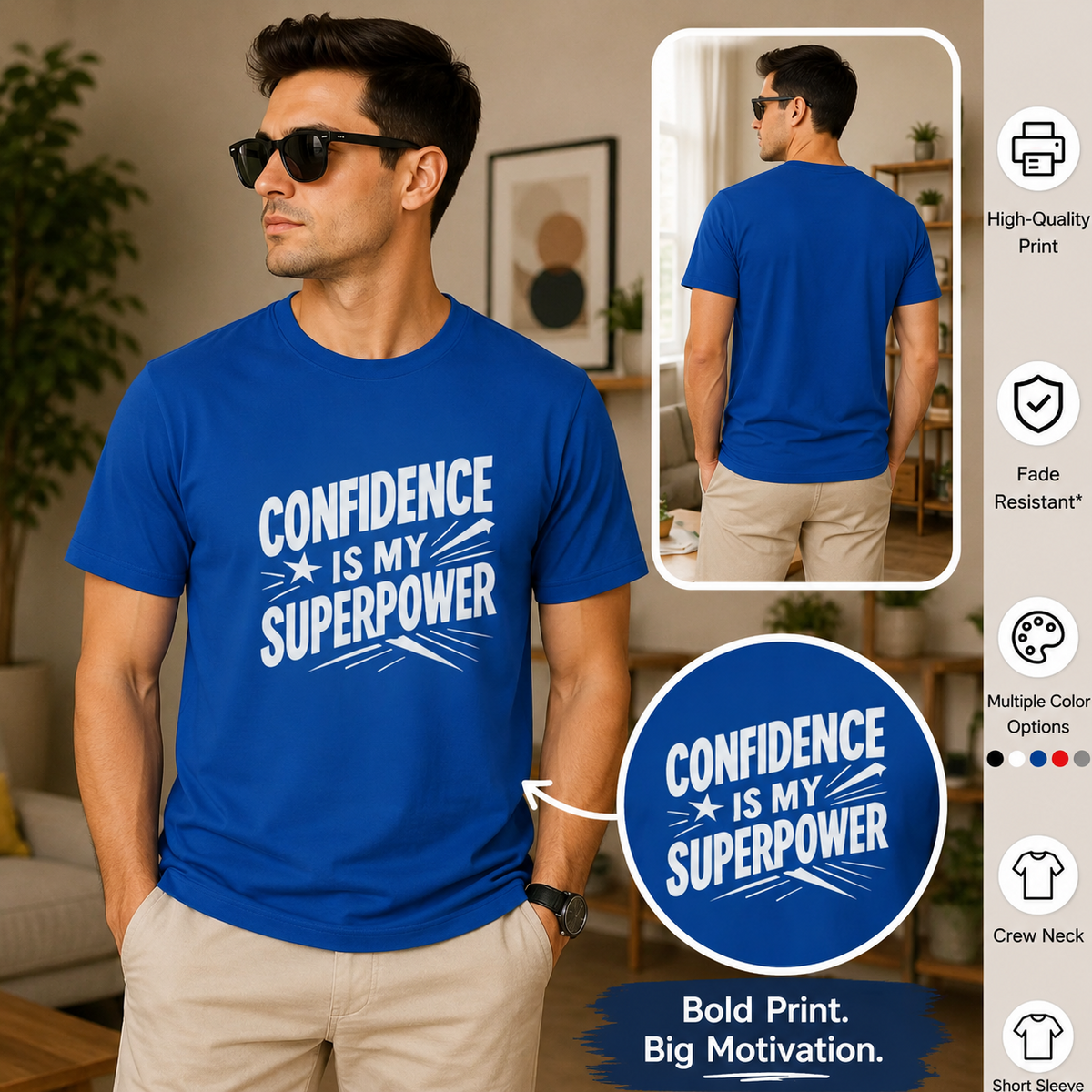 Confidence Is My Superpower | Confidence Tee