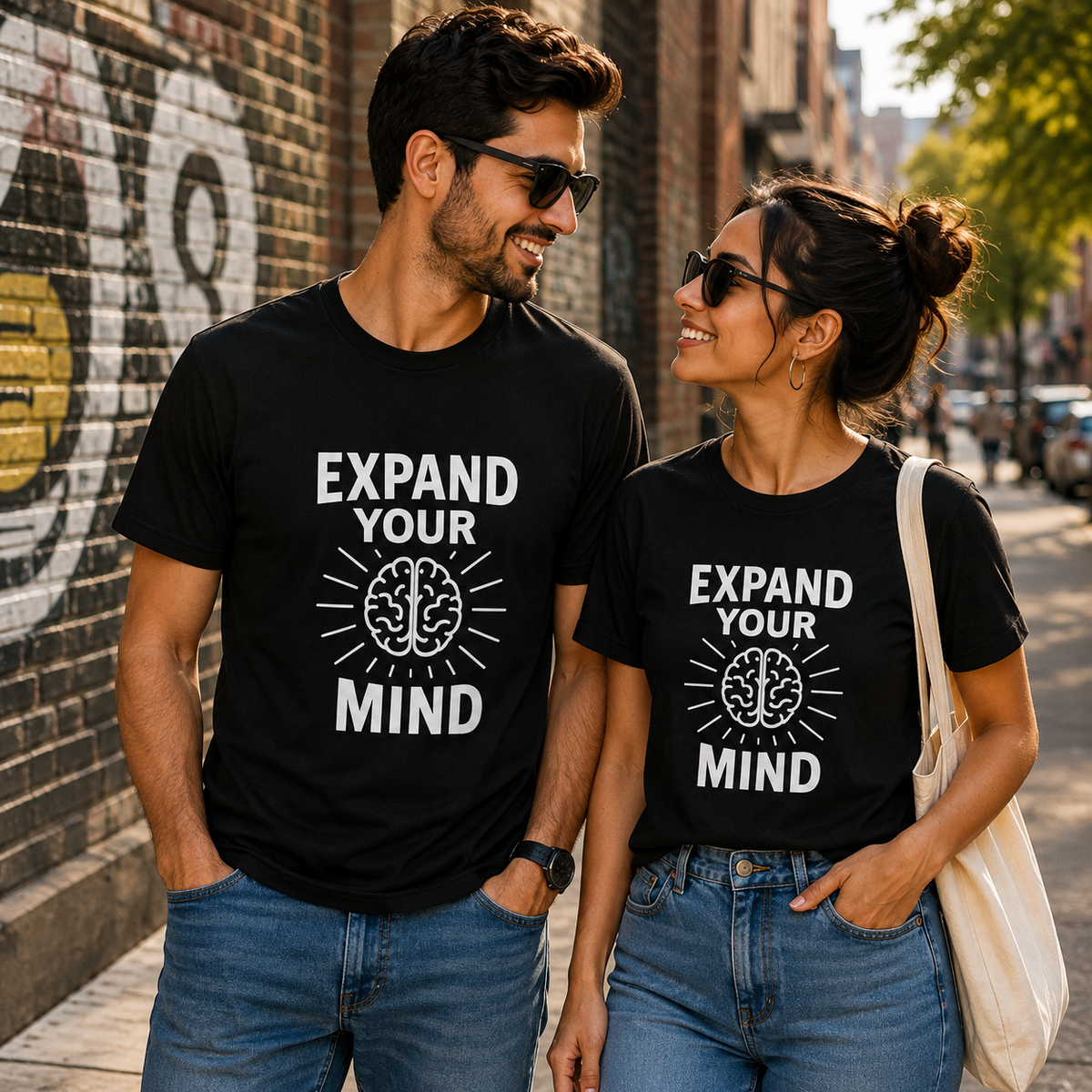 Expand Your Mind Motivational Graphic T-Shirt