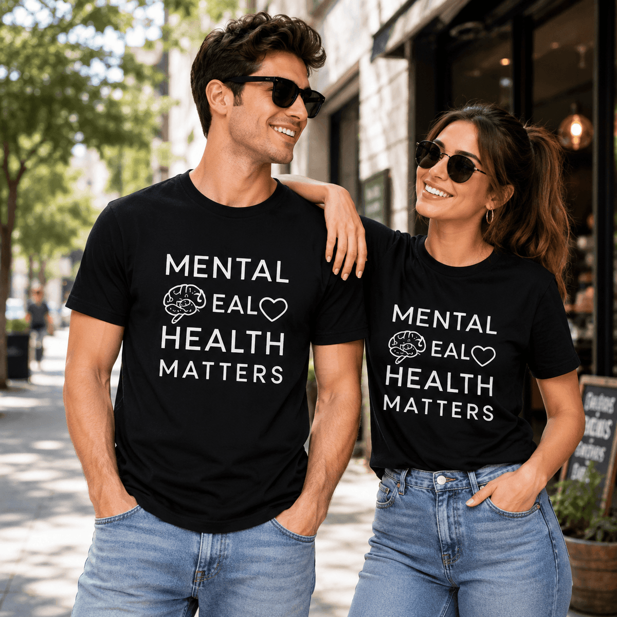 Mental Health Matters | Mental Health Tee | Inspirational Graphic T-Shirt