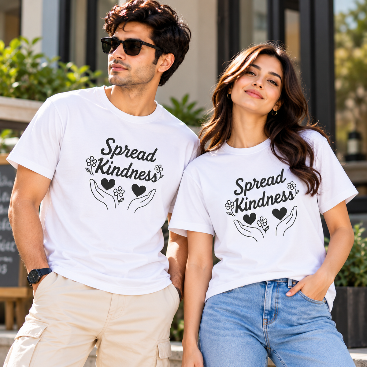 Spread Kindness | Positive Vibes Graphic Tee