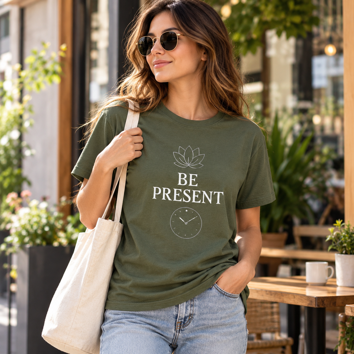 Be Mindful Tee | Stay Present Shirt