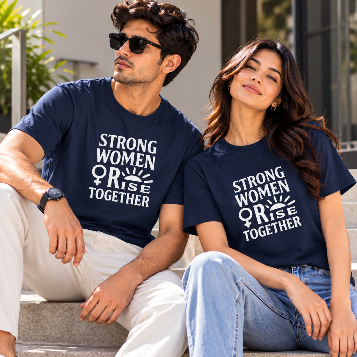 Empowerment Tee for Strong Women | Rise Together