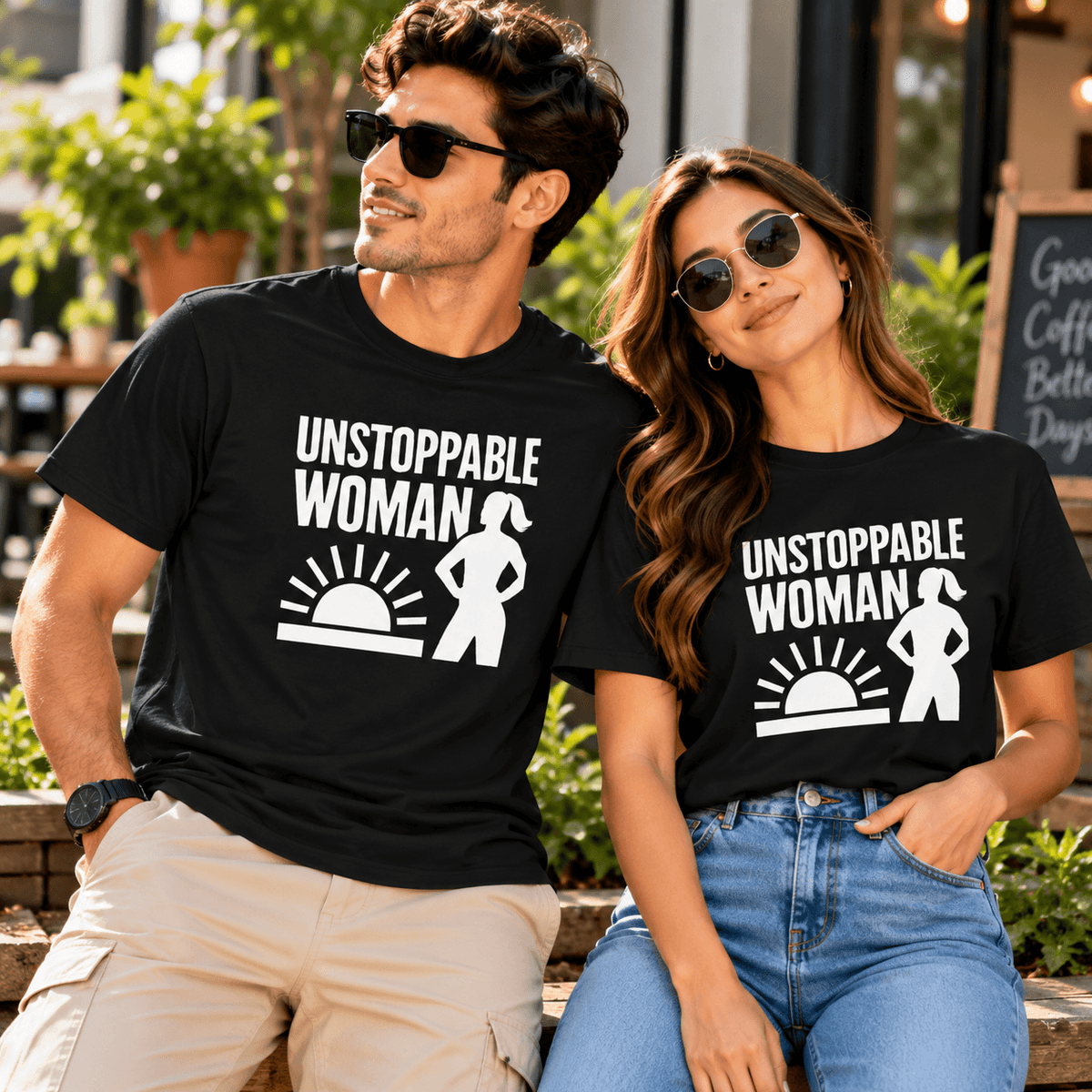 Unstoppable Woman | Women Empowerment Tee Inspirational Graphic Tee