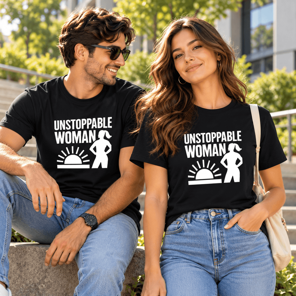 Unstoppable Woman | Women Empowerment Tee Inspirational Graphic Tee