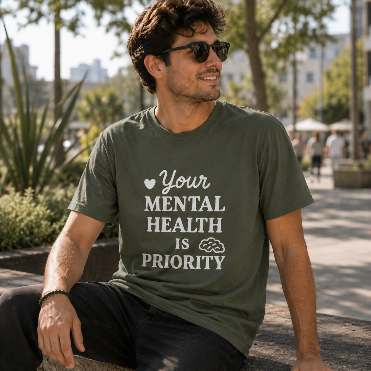 Your Mental Health Is a Priority | Mental Health Tee