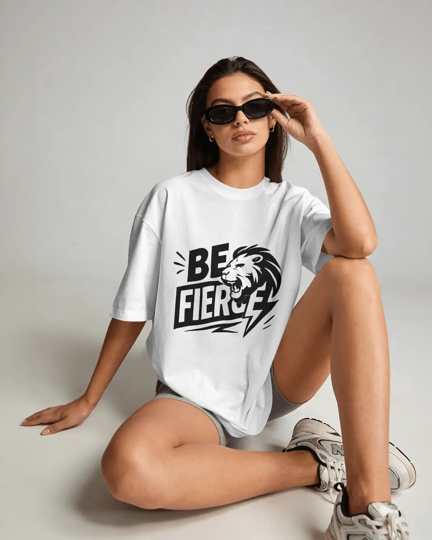 Be Fierce White
