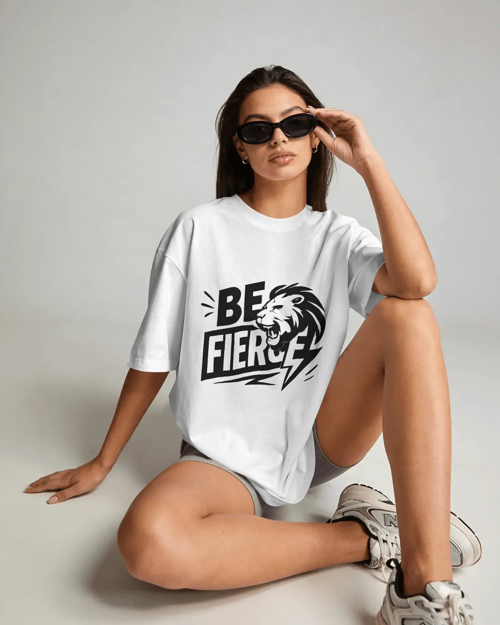 Be Fierce White