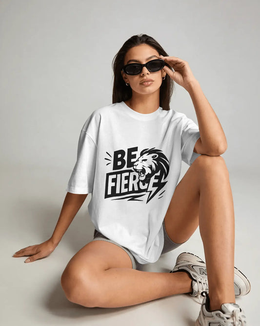 Be Fierce White
