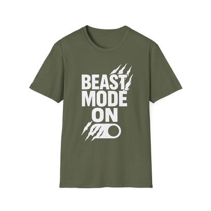 Beast Mode On | Gym Motivation Tee - Positivity Prints
