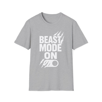 Beast Mode On | Gym Motivation Tee - Positivity Prints