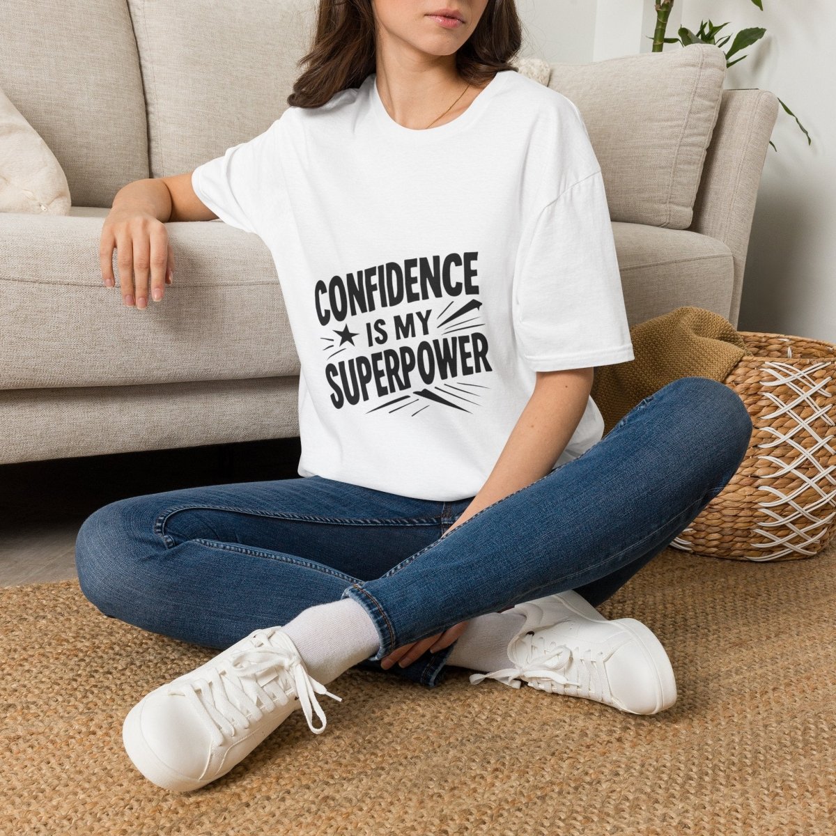 Confidence Is My Superpower | Confidence Tee - Positivity Prints
