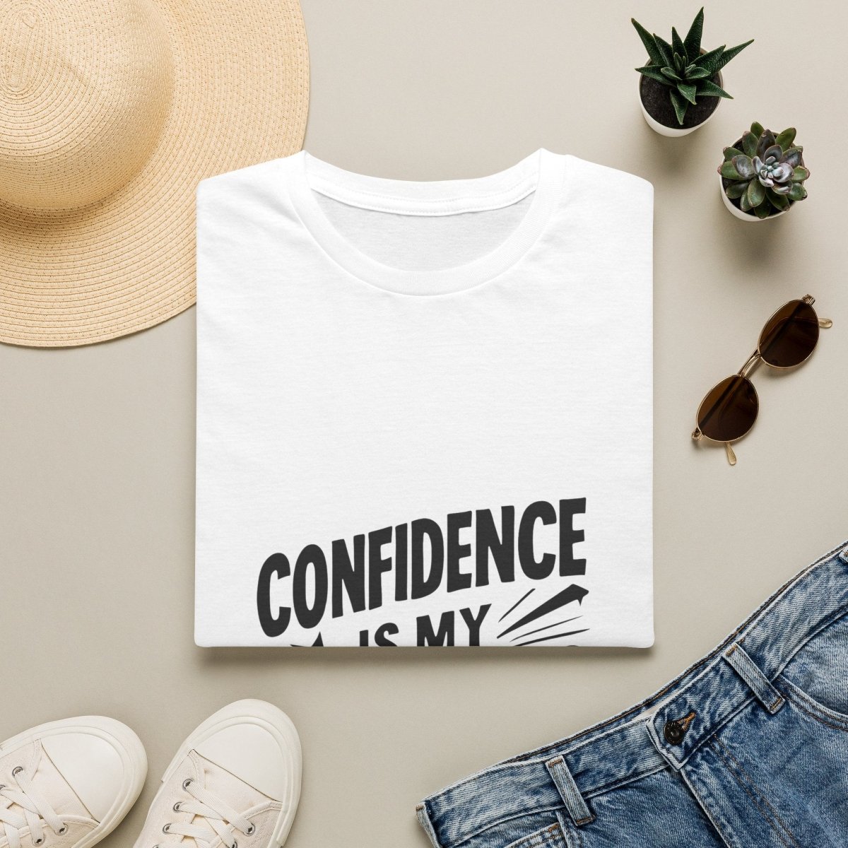 Confidence Is My Superpower | Confidence Tee - Positivity Prints