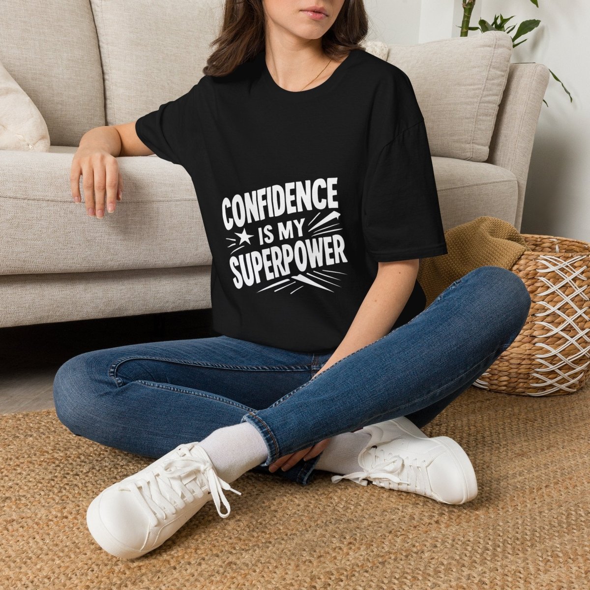 Confidence Is My Superpower | Confidence Tee - Positivity Prints