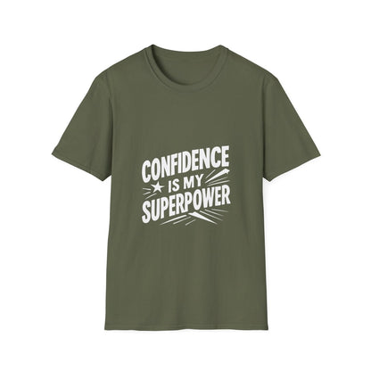 Confidence Is My Superpower | Confidence Tee - Positivity Prints