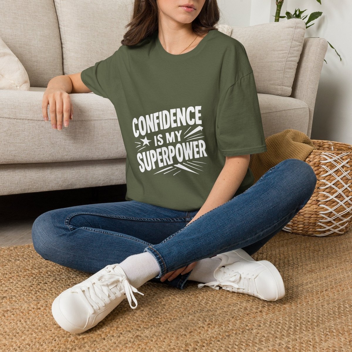 Confidence Is My Superpower | Confidence Tee - Positivity Prints