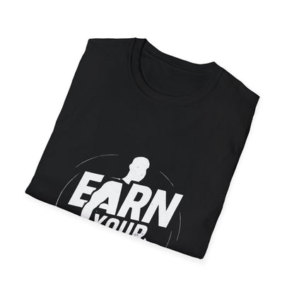 Earn Your Body | Gym Motivation Tee - Positivity Prints