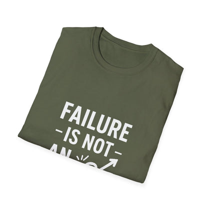 Failure Is Not An Option | Motivation Tee - Positivity Prints