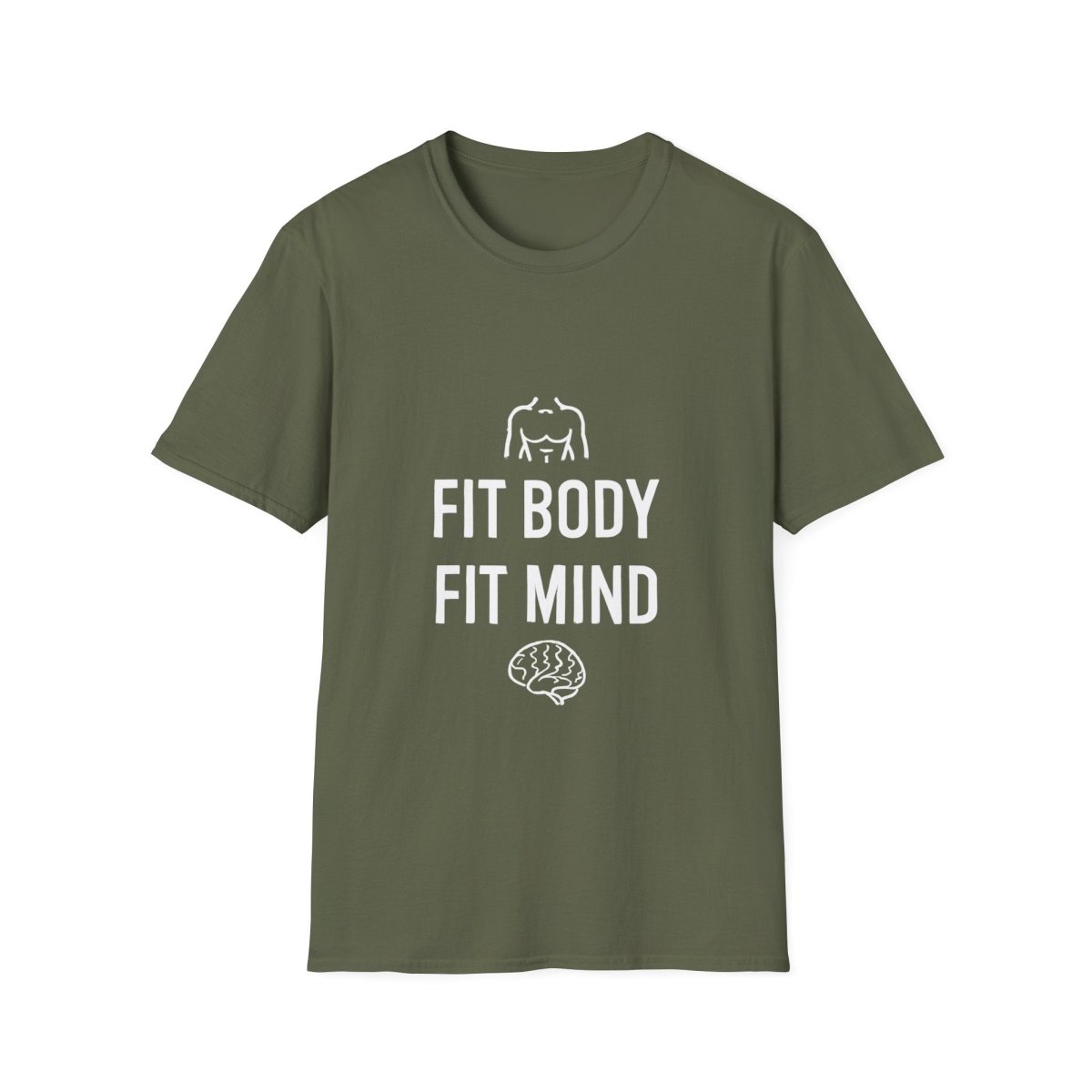 Fit Body Fit Mind | Gym Mindset Tee - Positivity Prints