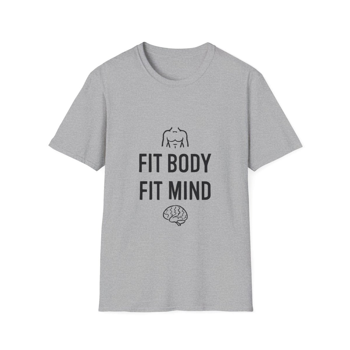 Fit Body Fit Mind | Gym Mindset Tee - Positivity Prints